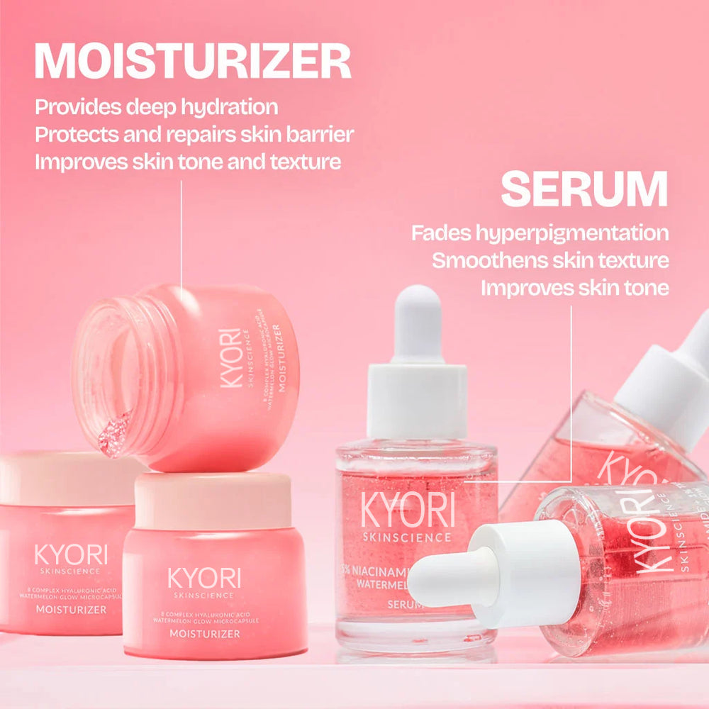 Glow Combo- Serum and Moisturizer
